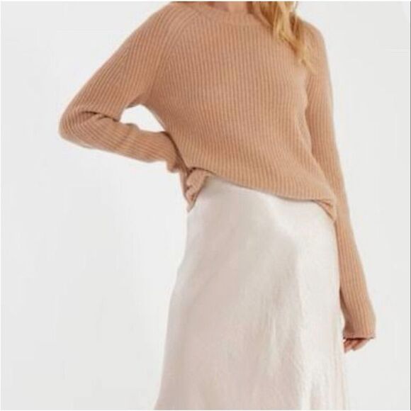 Vince Shaker Stitch Wool Blend Sweater Size L - Picture 3 of 8